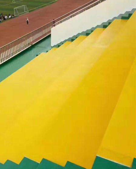 花都球场台阶翻新修补改造